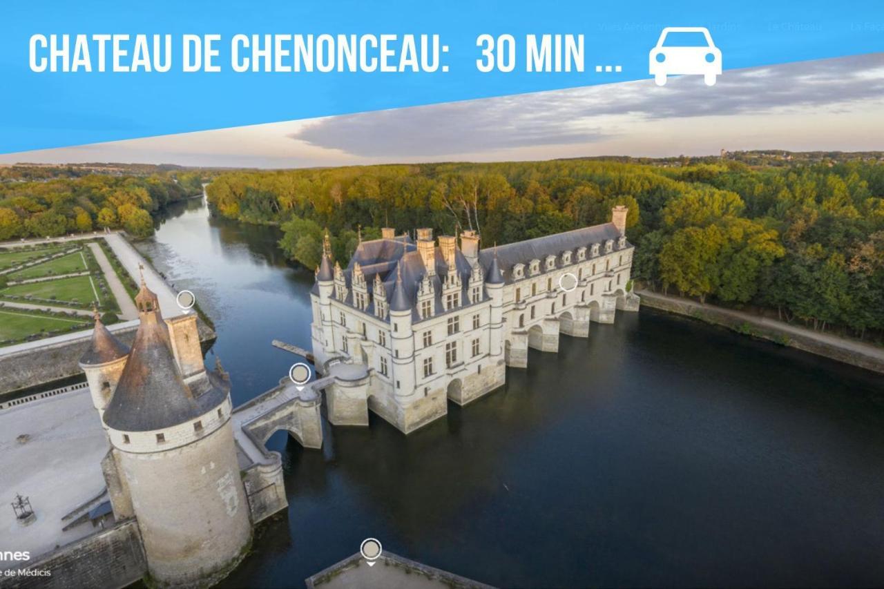 Caporizon-Le Coffre Fort-Le Clos De Chambord Villa Saint-Claude-de-Diray Dış mekan fotoğraf